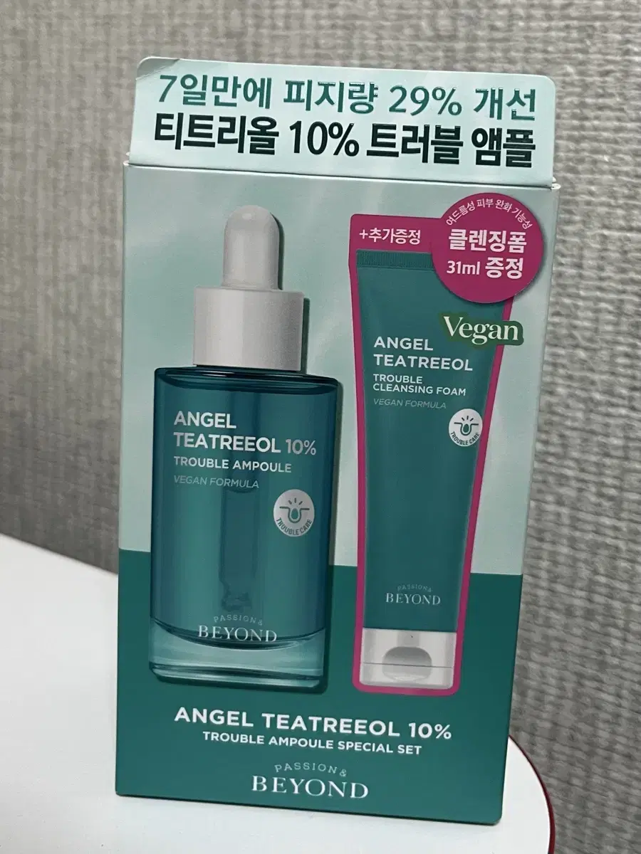 비욘드 엔젤 티트리올 트러블앰플 50ml 기획세트